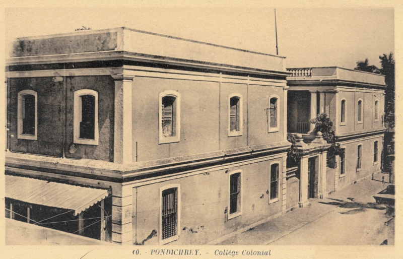 06-17 - Pondichery - college colonial - 2